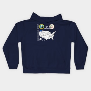 State of Washington Kids Hoodie